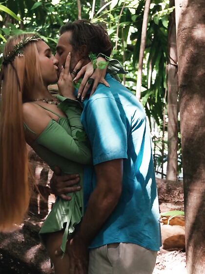 Long-haired Spinner Little Dragon Gets Fucked In The Woods