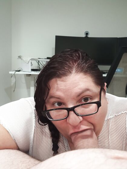 BBWLovr69 BBW Wife Sucking Fat Cock