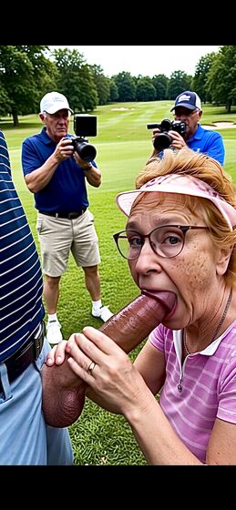 Golf Course Slut Cathy Filmed Sucking Off Cock on Fairway j