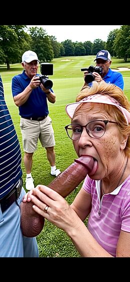 Golf Course Slut Cathy Filmed Sucking Off Cock on Fairway j