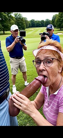Golf Course Slut Cathy Filmed Sucking Off Cock on Fairway j