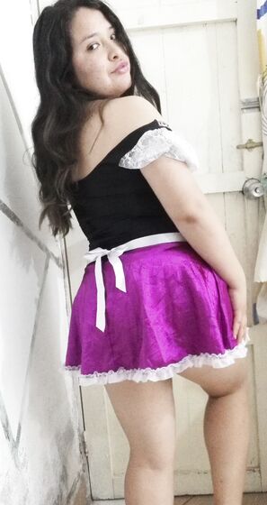 Latina con coño grande y peludo