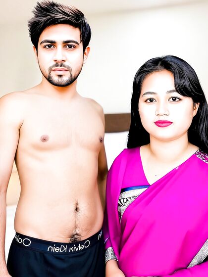 Nil Rheo and his wife