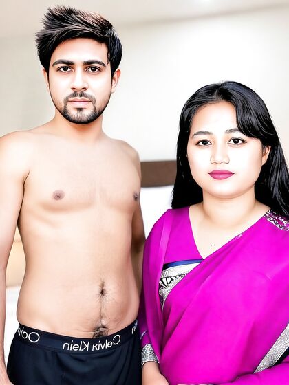 Nil Rheo and his wife