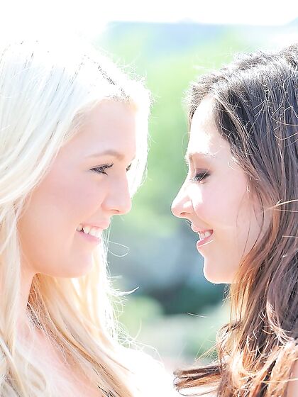 Blonde & Brunette photos (Cassie Laine)