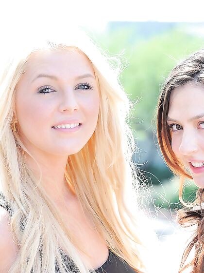 Blonde & Brunette photos (Cassie Laine)