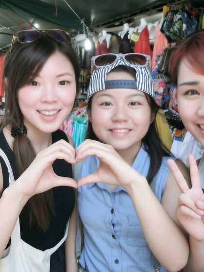 Besties on vacation
