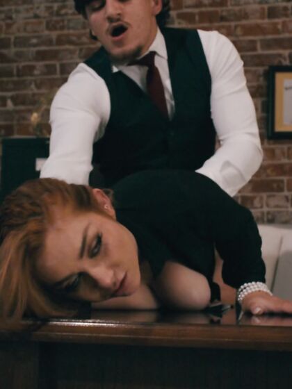 Curvy Redhead Chick Kira Fox Gets Fucked Good And Proper