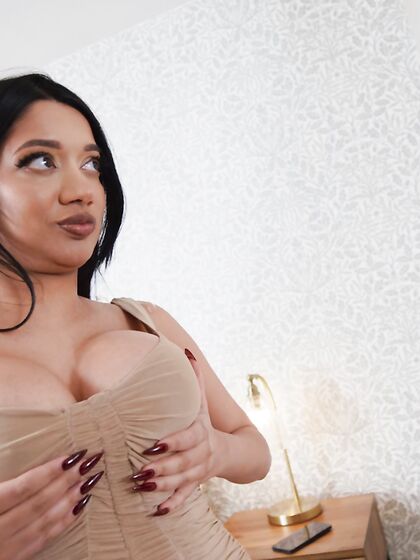Big-boobed Brunette Princess Asia Gets Deeply Fucked And Showered With Messy Cum