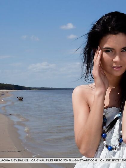 Lachia A Loves Summer And That Is Why She Is Posing Outdoor In This Gallery.