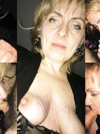 Caroline Polish hairy whore nailed and sucking cocks 5