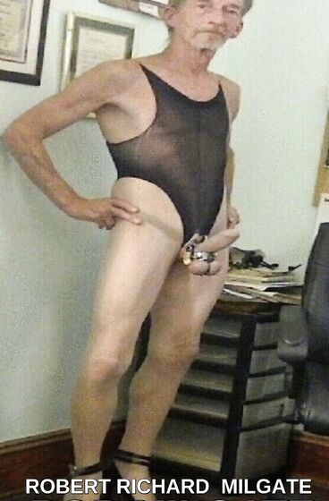 ROBERT RICHARD MILGATE TAN PANTYHOSE SLUT