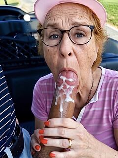 Golf Course Slut Cathy Filmed Blowjob Gets Cum In Her Mouth