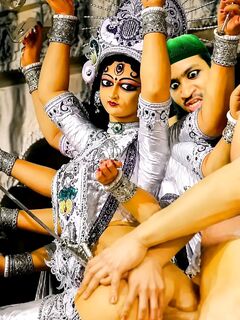 Nude Porn Naked Hindu Devi Durga Maa Sex with Abdur Rahman