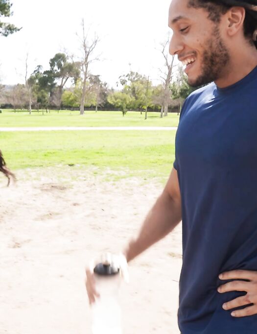 Sporty Brunette Yhivi Sucks And Rides BBC With A Smile On Her Face