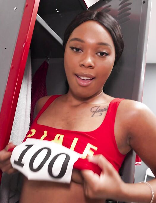Athletic Ebony Journey Love Gets Her Cocoa Pussy Hammered In POV