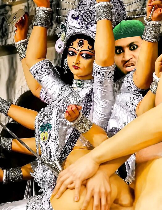 Nude Porn Naked Hindu Girls & Devi's Sex with Abdur Rahman