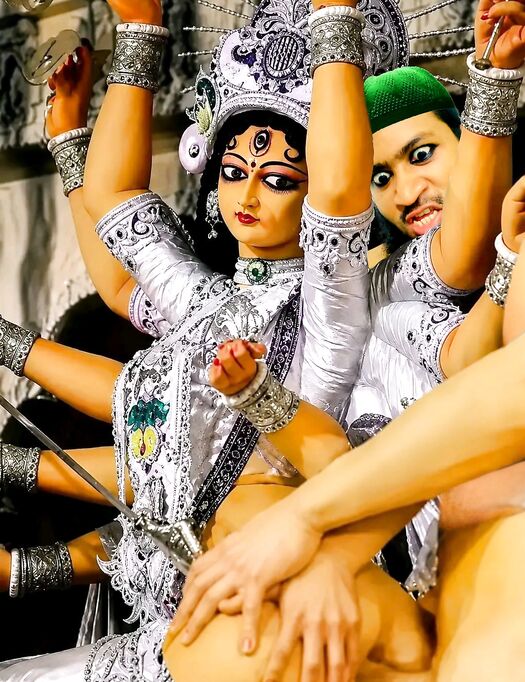 Nude Porn Naked Hindu Devi Durga Maa Sex with Abdur Rahman