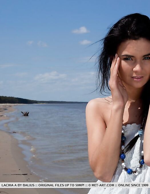 Lachia A Loves Summer And That Is Why She Is Posing Outdoor In This Gallery.