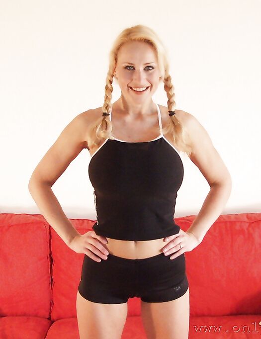 Sporty Doll Katarina In Braids Gets Nekkid And Lets Us Admire Her Big Tits photos (Katarina Nikita)